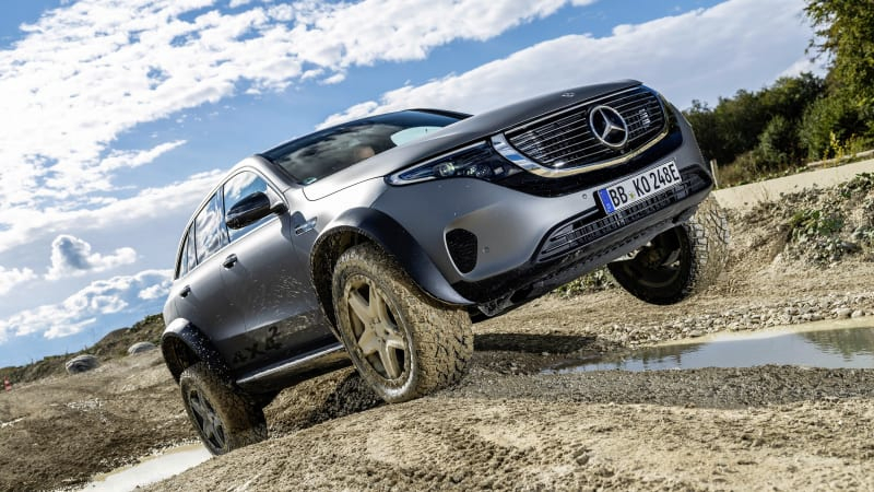 2020 Mercedes Benz EQC 4x4 Squared Electric Off roader Unveiled Autoblog