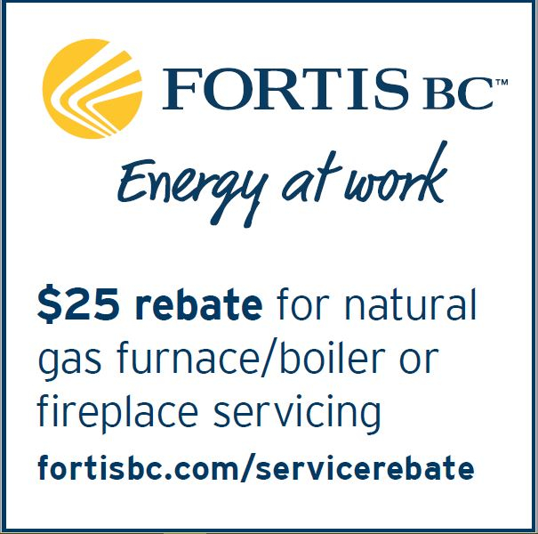 25 Dollar Fortis Rebate Announced Gandy Installations