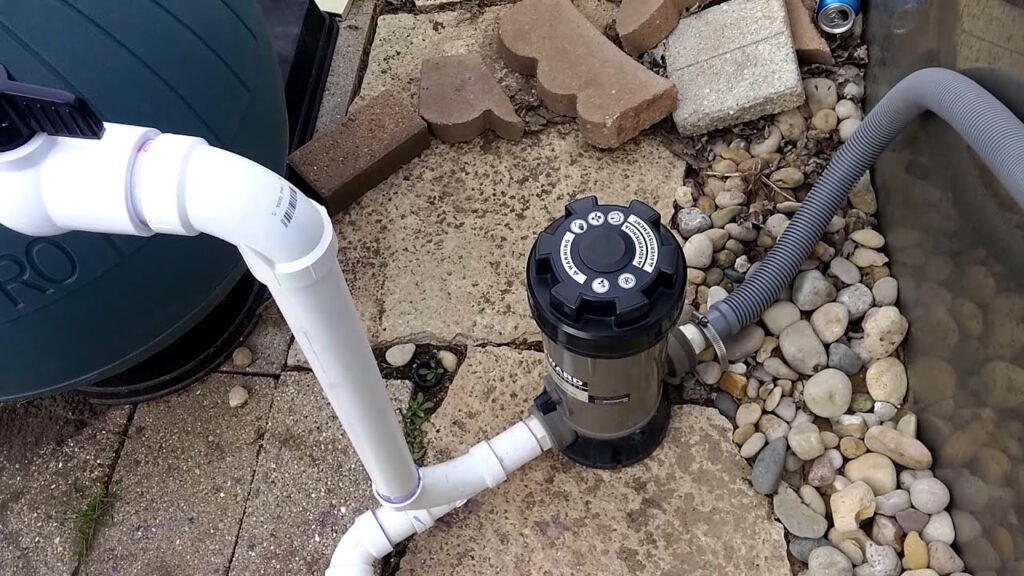 Above Ground Pool Heater Plumbing YouTube