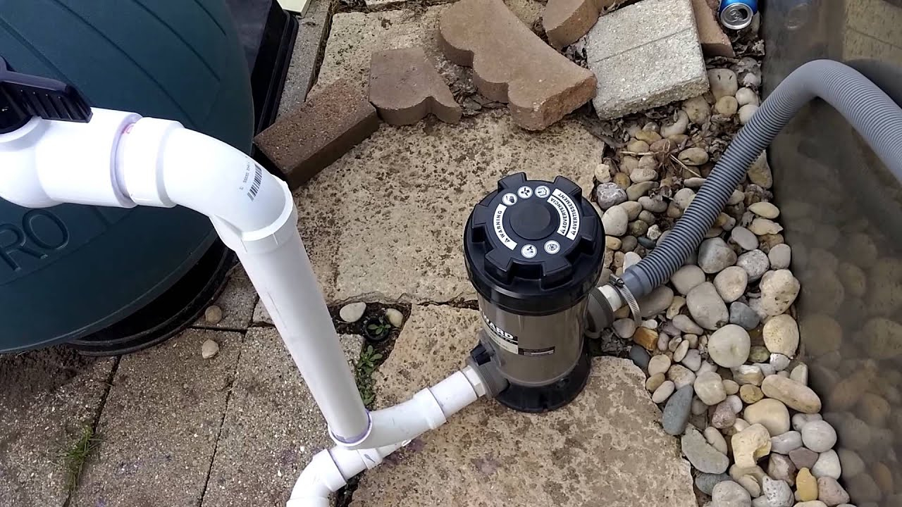 Above Ground Pool Heater Plumbing YouTube Above Ground Pool Heater Plumbing YouTube