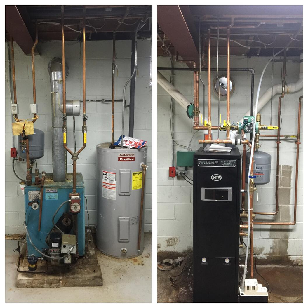 An Oil To Gas Conversion With HTP S Combi An Oil To Gas Conversion With HTP s Combi