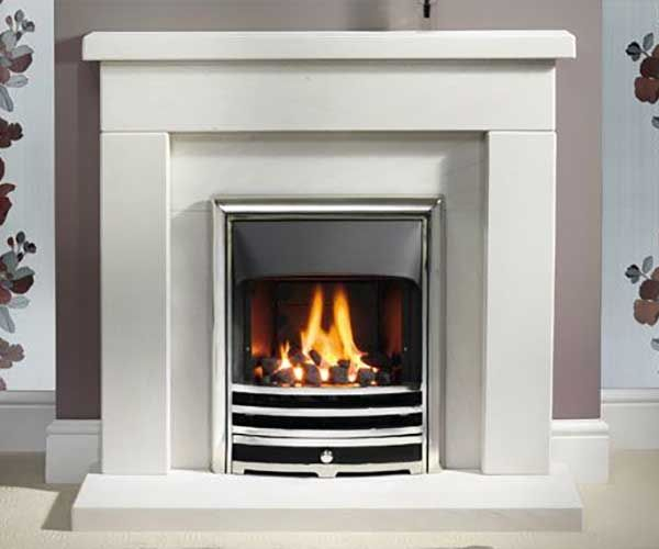 BELMONTE 42 In 2020 Limestone Fireplace Fireplace Suites Fireplace
