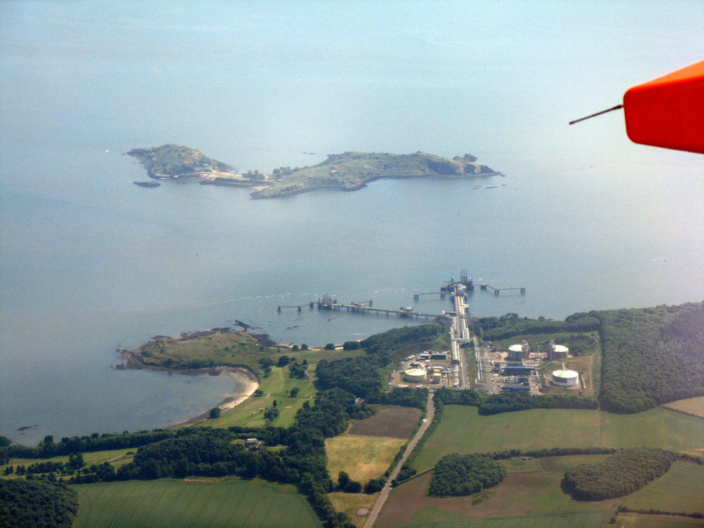 Braefoot Gas Terminal M J Richardson Geograph Britain And Ireland