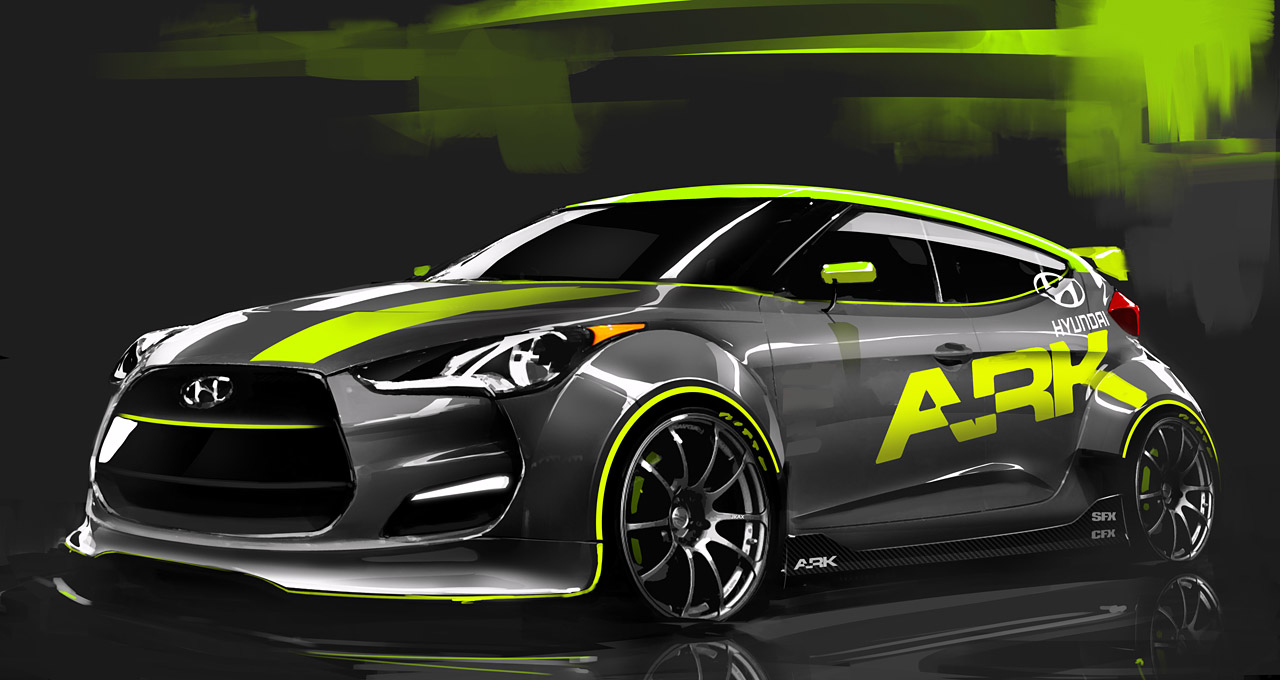 Custom Turbocharged Hyundai Veloster To Bow At SEMA Autoblog