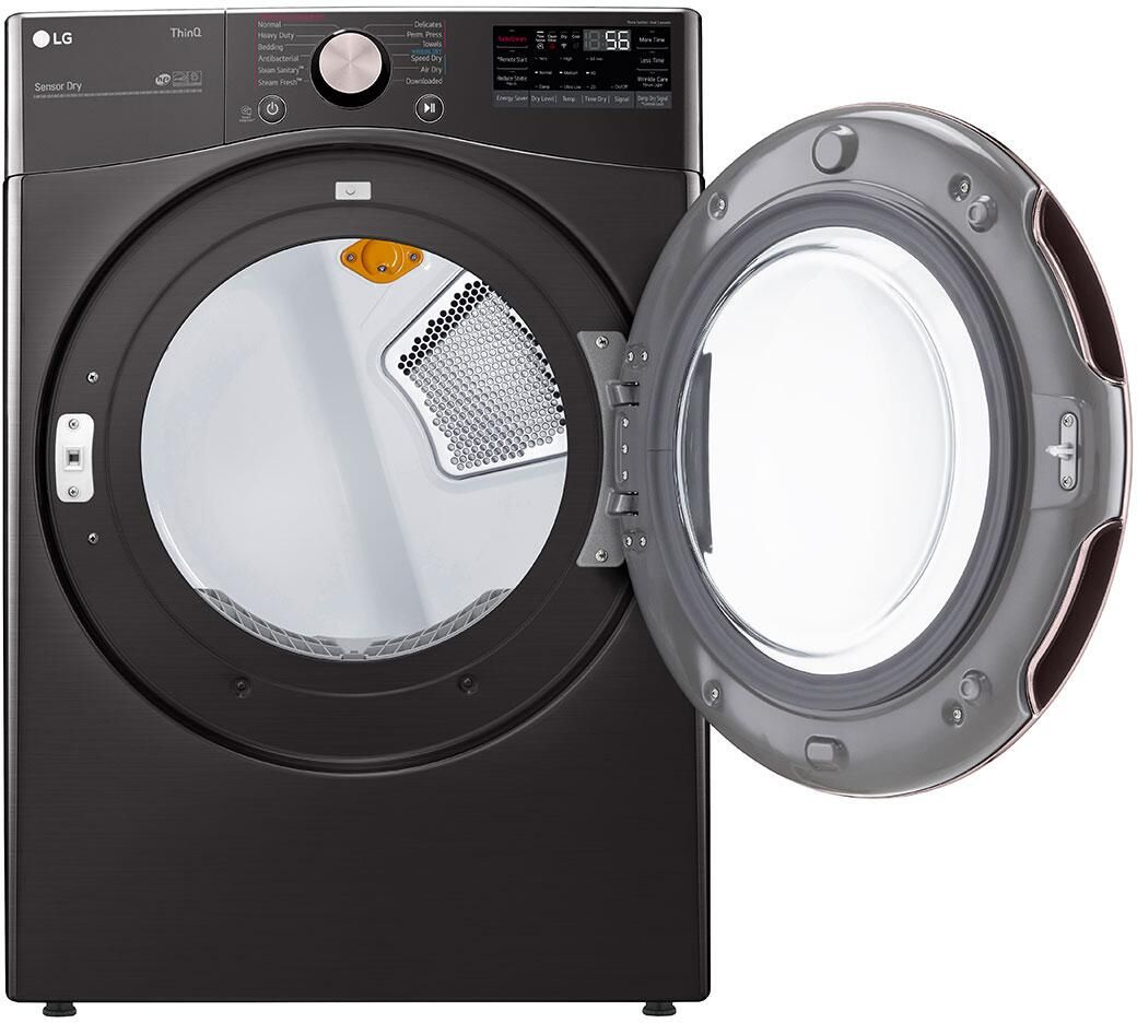 DLGX4001B LG 27 7 4 Cu Ft Ultra Large Capacity Gas Dryer With DLGX4001B LG 27 7 4 Cu ft Ultra Large Capacity Gas Dryer With
