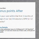 Doctor Of Credit Citi Launches Rewards Credit Card Minimum 10 Points