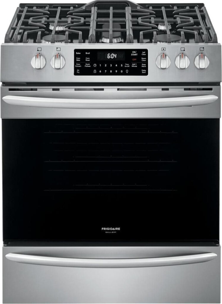 FGGH3047VF Frigidaire 30 Gas Front Control Freestanding Range With 