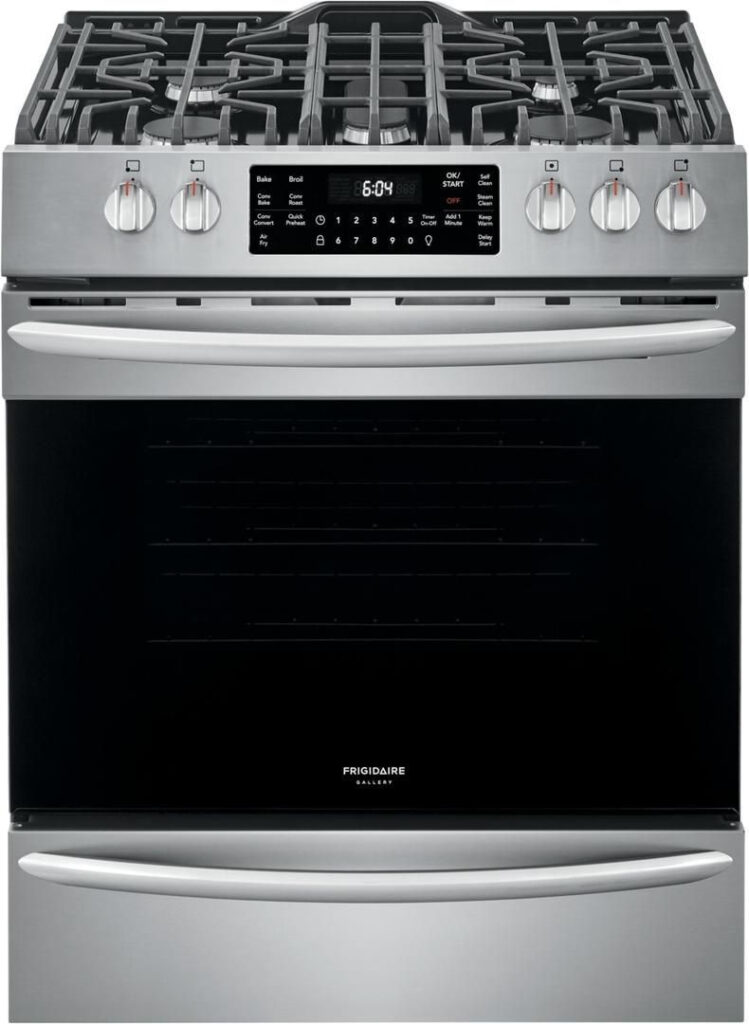 FGGH3047VF Frigidaire 30 Gas Front Control Freestanding Range With