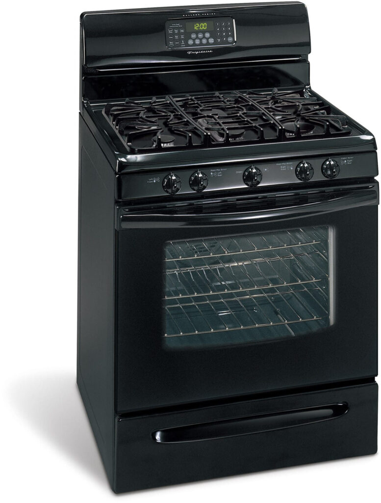 Frigidaire GLGF389GB 30 Inch Freestanding Gas Range With 5 Sealed 