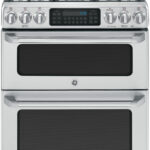 GE CGS990SETSS 30 Inch Slide In Caf Series Double Oven Gas Range With