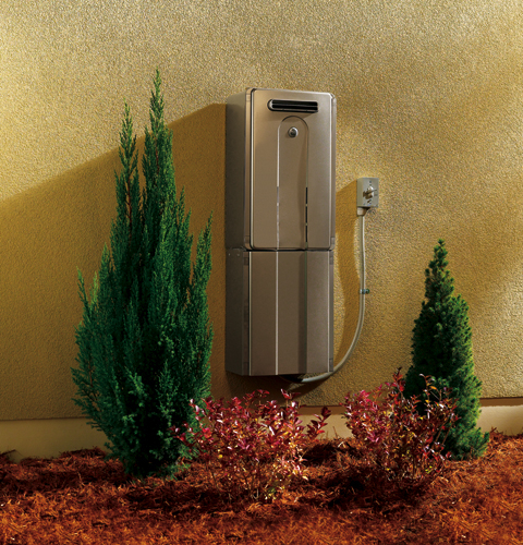 GE Outdoor Tankless Water Heater GN75ENSRSA GE Appliances