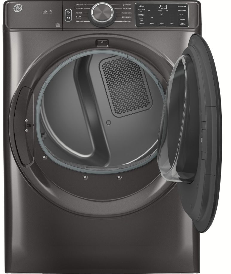 GFD55GSPNDG GE 28 Smart 7 8 Cu Ft Capacity Gas Dryer With WiFi And 