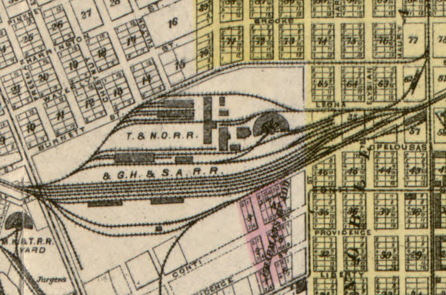 Houston Rail Turntables Roundhouses