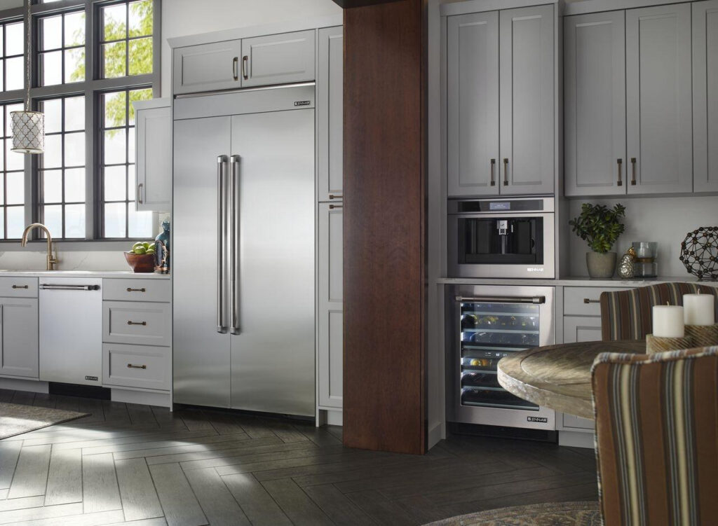 Jenn Air JS42NXFXDE 42 Inch Counter Depth Side By Side Refrigerator