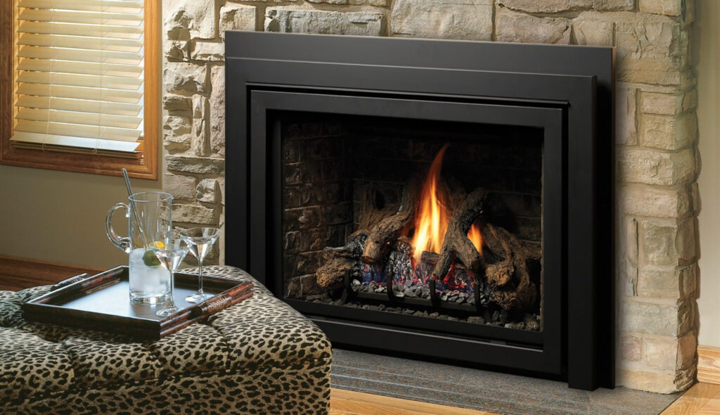 Kingsman IDV33 IDV43 Direct Vent Gas Fireplace Inserts Toronto Best Price