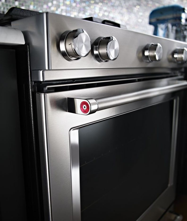 KSGB900ESS KitchenAid 6 5 Cu Ft 30 Gas 5 Burner Convection Slide In KSGB900ESS KitchenAid 6 5 Cu Ft 30 Gas 5 Burner Convection Slide In
