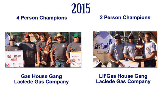 Laclede Gas Company Sweeps Both The 4 Person And 2 Person Championships 