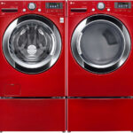LG DLGX3371R 27 Inch 7 4 Cu Ft Gas Dryer With Truesteam Technology