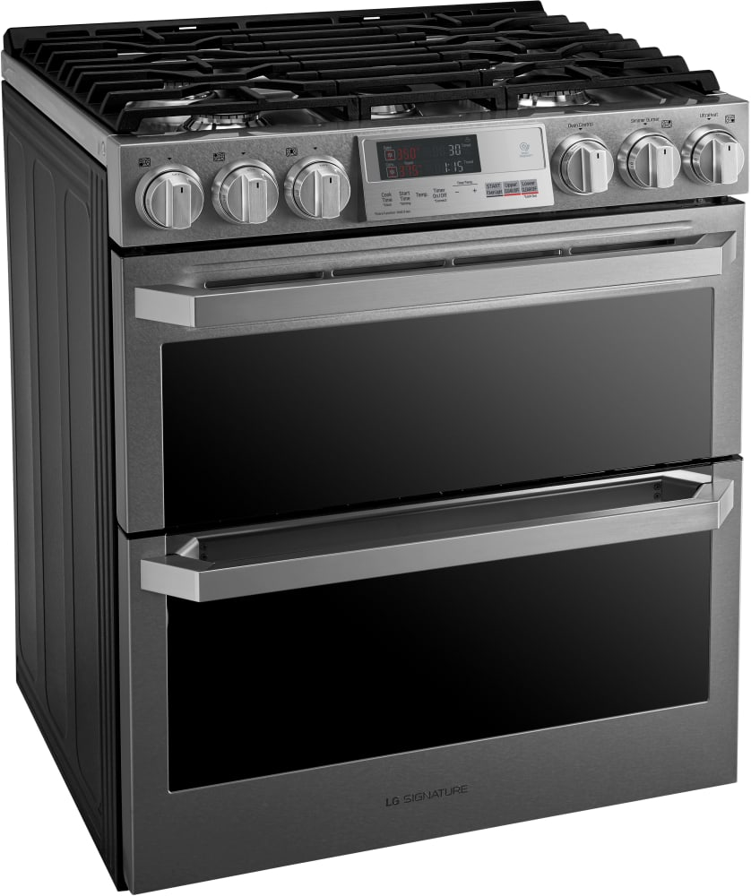 LG LUTD4919SN 30 Inch Slide In Dual Fuel Smart Range With 5 Sealed 