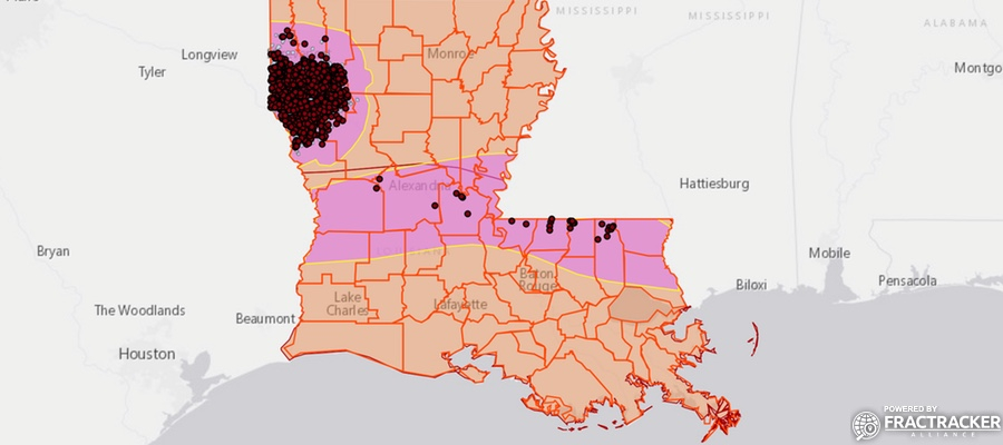 Louisiana Content On FracTracker Explore Information By State