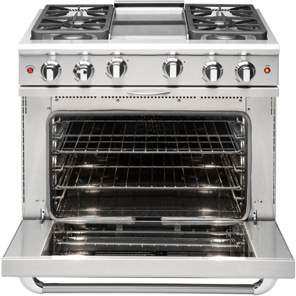 MCR366N Capital Precision Series 36 Gas Range With 6 Power Flo Burners 