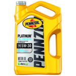 Pennzoil Platinum Full Synthetic W PurePlus Technology 5W 30 5 Qt