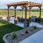 Pergola Fire Pit Project By Richard At Menards