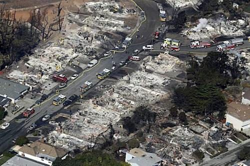 PG E Gas Leak Leads To San Bruno Fire Disaster Strikes