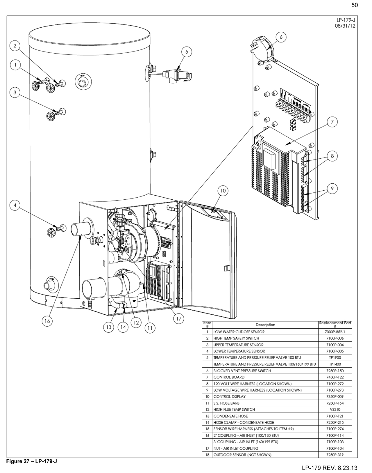 Phoenix Solar Water Heater Parts Drawings HTP