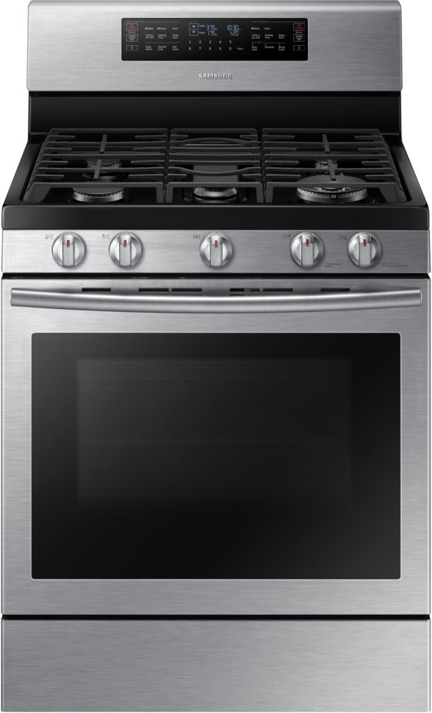 Samsung NX58J7750SS 30 Inch Flex Duo Gas Range With 5 8 Cu Ft Oven 