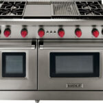 Wolf GR486C 48 Inch Pro Style Gas Range With 6 Dual Stacked Sealed