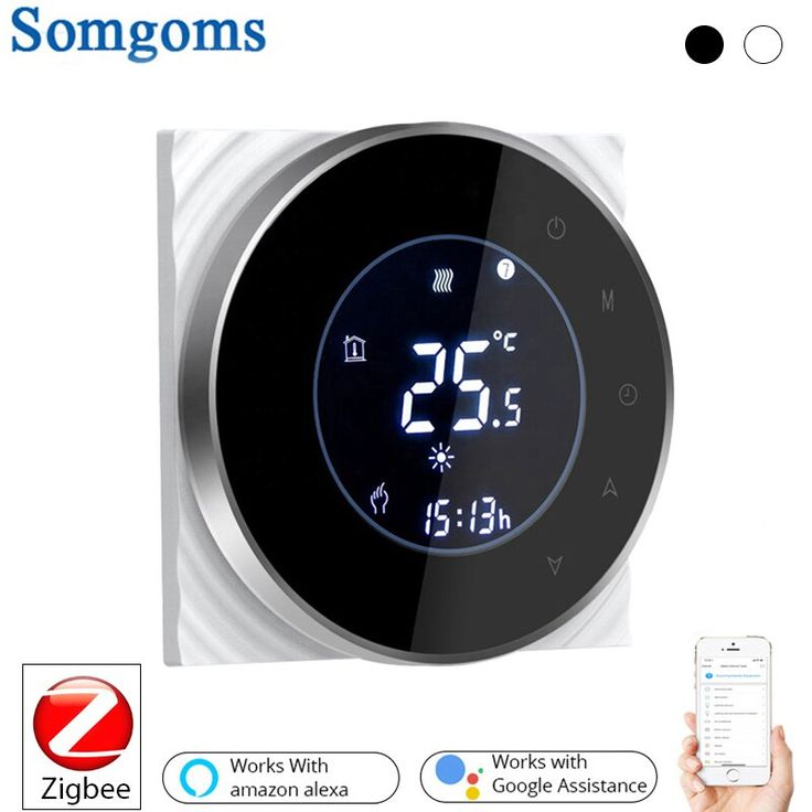 ZigBee Smart Thermostat Temperature Controller Hub Required Water 