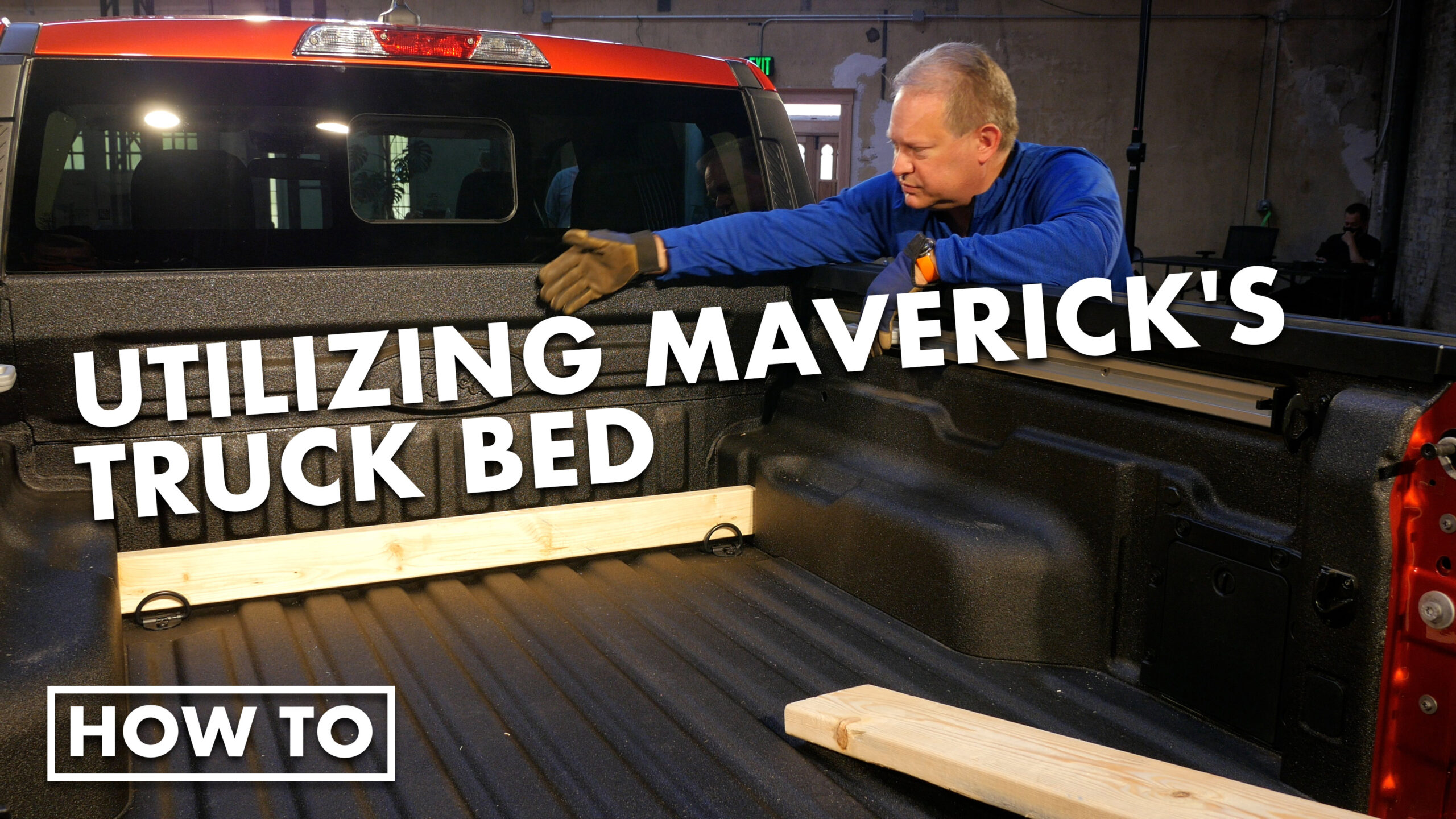 2022 Ford Maverick Truck Bed Demonstration