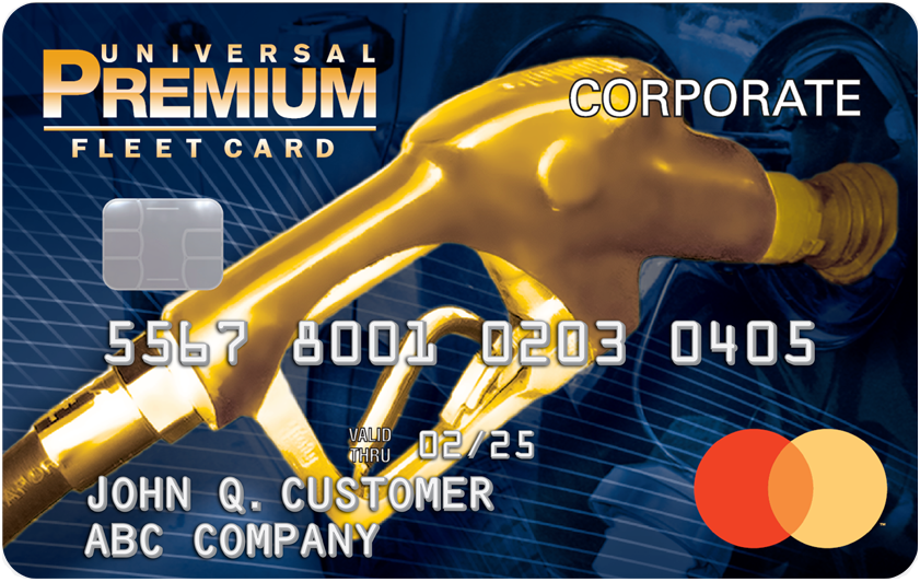 Card Details Universal Premium Mastercard 