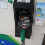 Check Out This Watch For Me NC Safety Message At A Triangle area Gas