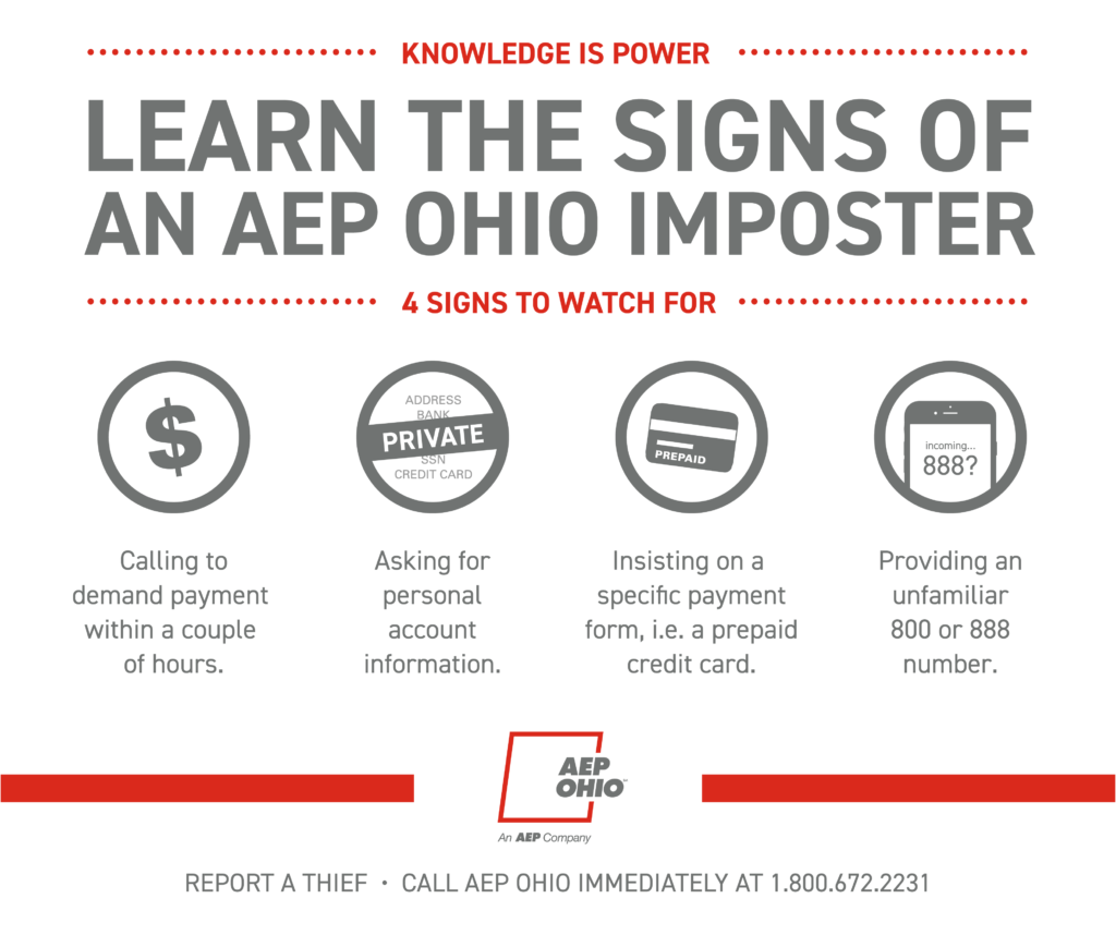 COVID 19 Protect Yourself From Scammers AEP Ohio Wire