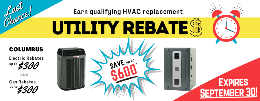 HVAC Utility Rebates In Columbus Logan A C Heat Services