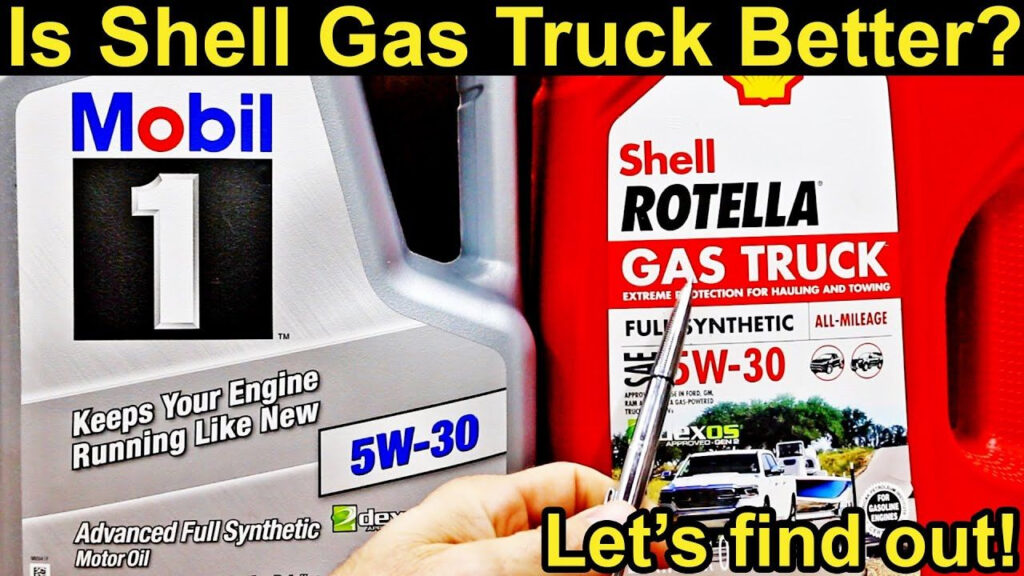 Is Shell Rotella Gas Truck Better Than Mobil 1 Motor Oil Let s Find 