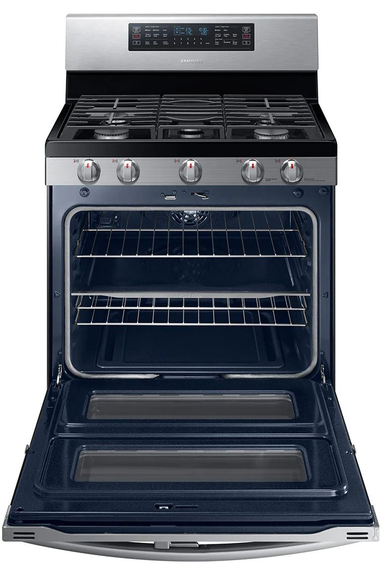 NX58M6850SS Samsung 30 Flex Duo 5 8 Cu Ft Freestanding Gas Range NX58M6850SS Samsung 30 Flex Duo 5 8 Cu Ft Freestanding Gas Range