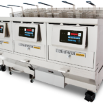 P20 18 Three Vat Commercial Gas Fryer With UltraClear Filtration The