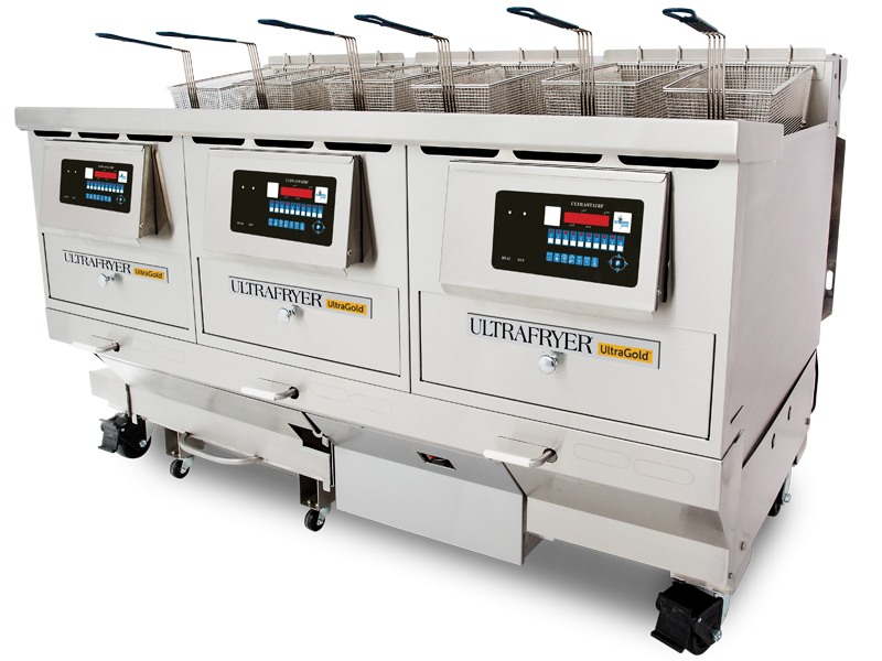 P20 18 Three Vat Commercial Gas Fryer With UltraClear Filtration The 