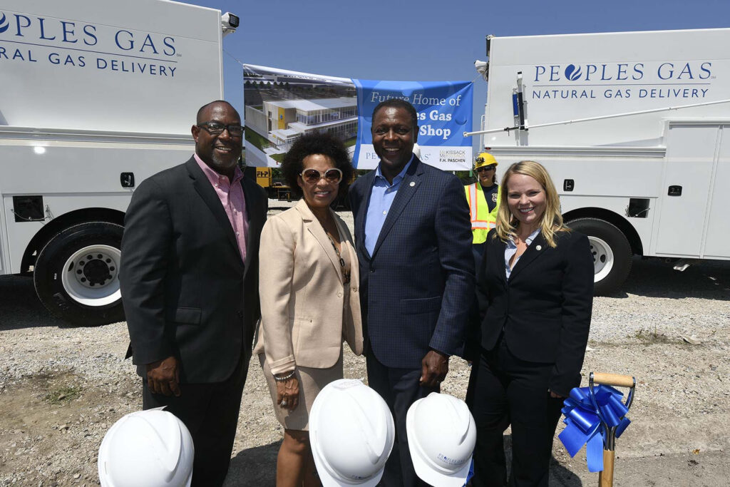 Peoples Gas Breaks Ground On Chicago Shop Facility