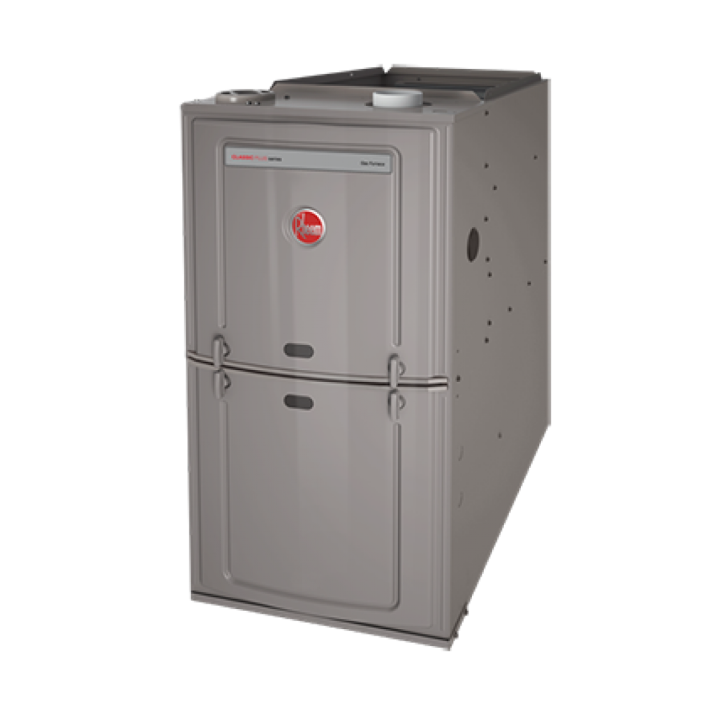 Rheem 1 5 Ton 14 SEER AC System With 80 50K BTU Natural Gas Furnace