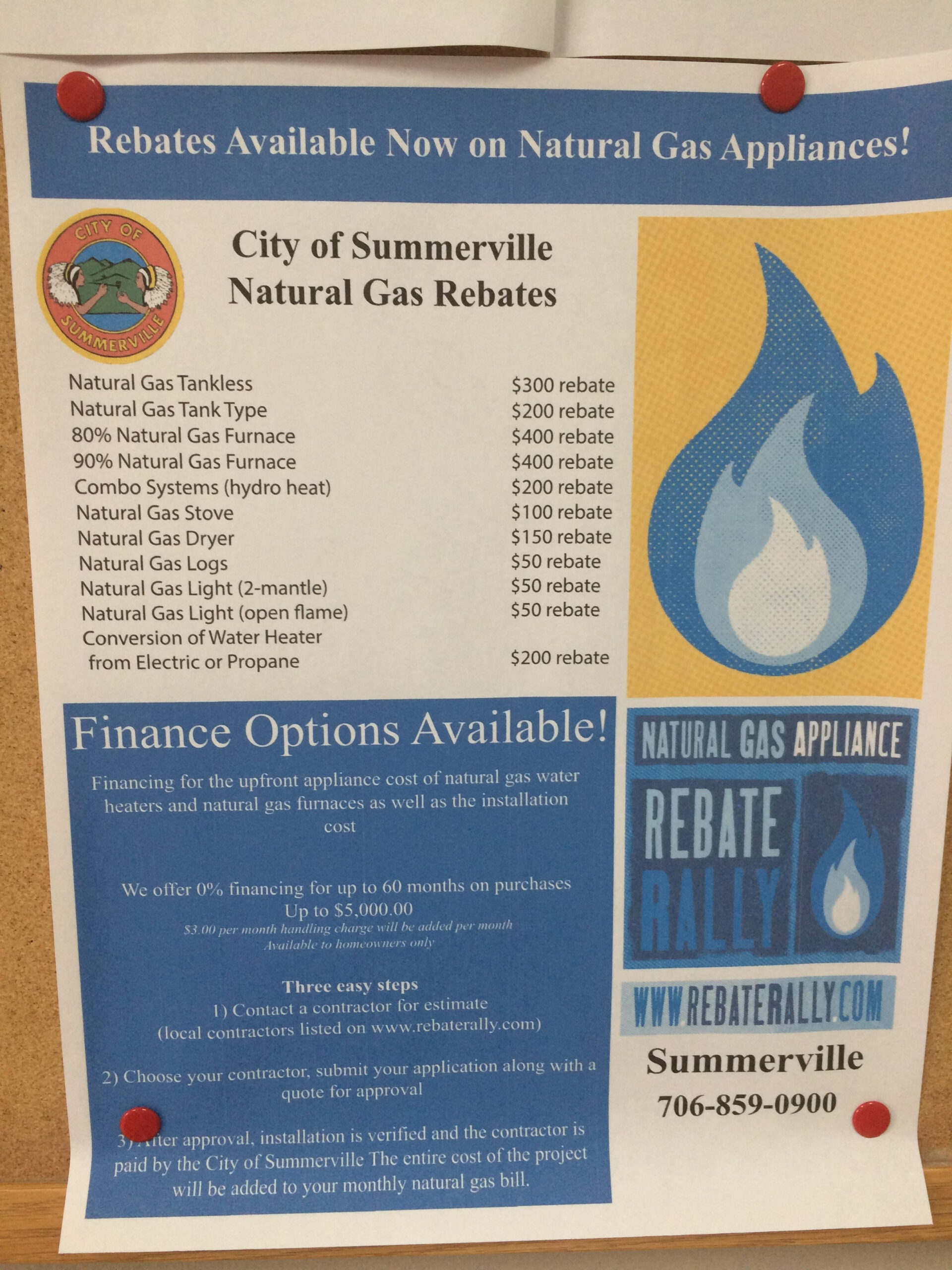 Summerville Gas Rebate Schedule AM 1180 Radio Summerville Gas Rebate Schedule AM 1180 Radio