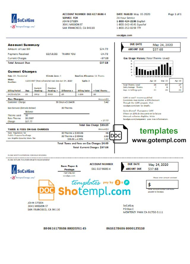 usa-california-socal-gas-utility-bill-template-in-word-format-bill