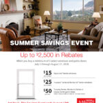 2018Q3 SoCal Rebate Flyer TEMECULA 3 1 Window Solutions Inc