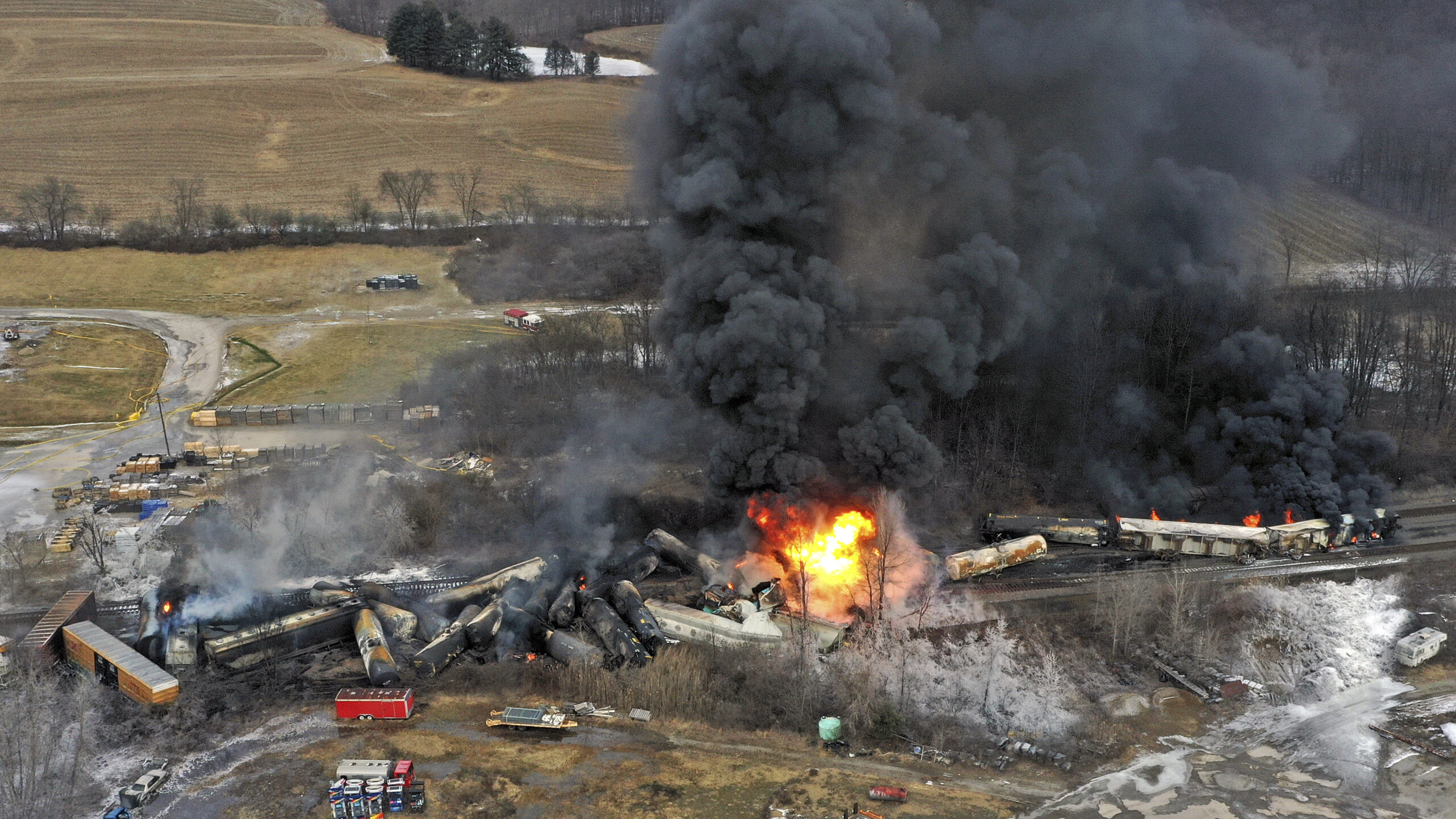 Angry Ohio Residents Seek Answers On Train s Toxic Spill