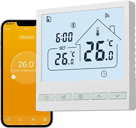 Beok Tuya Smart Thermostate Heizungsthermostat Raumthermostat WiFi 