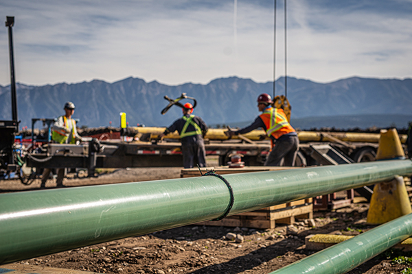 FortisBC Gas Line Upgrade Work Continues Cranbrook East Kootenay 