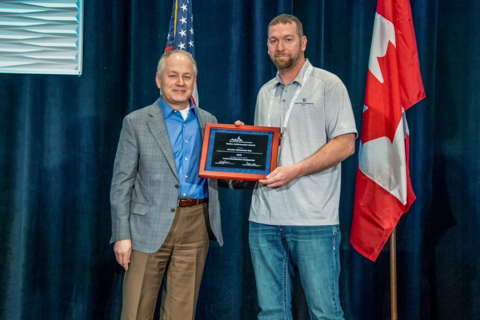 Greater MN Gas Is Awarded Another Safety Award Greater MN Gas Greater MN Gas Is Awarded Another Safety Award Greater MN Gas